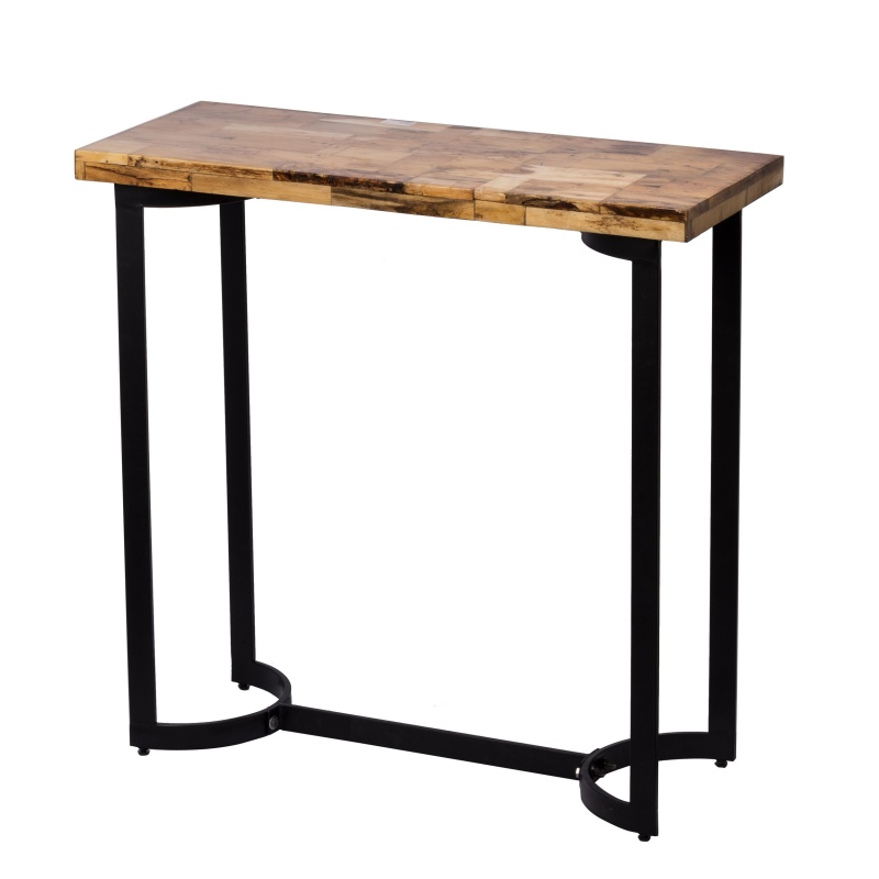 36 Inch Industrial Console Sofa Table