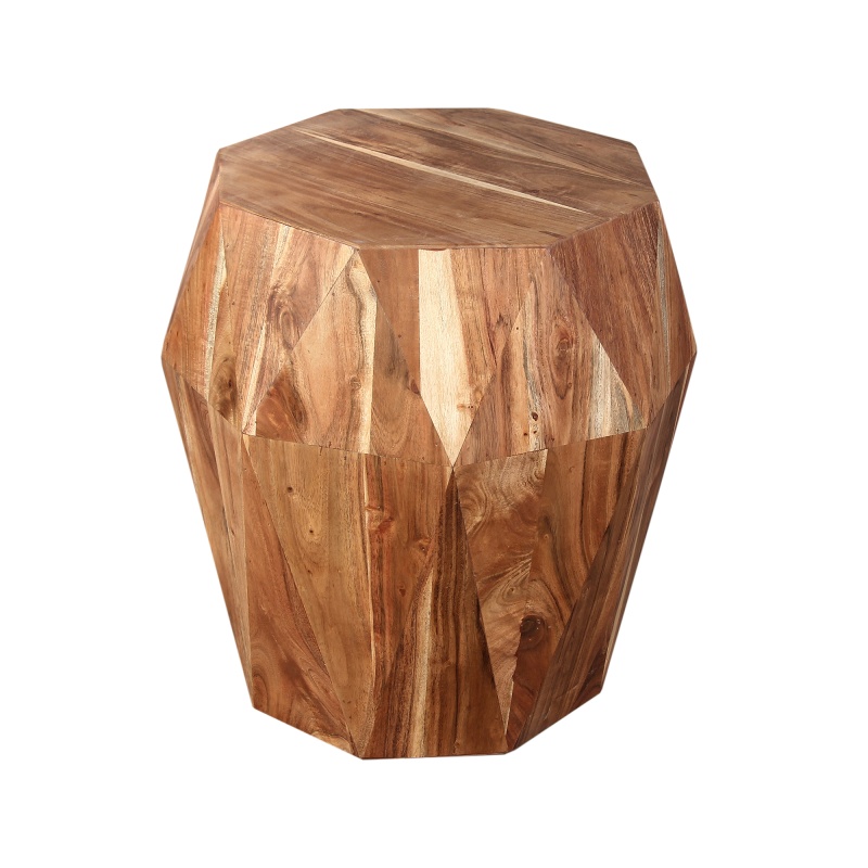 Bon 22 Inch Artisanal Side End Table