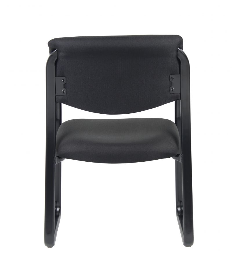 Boss Black Fabric Guest Chair