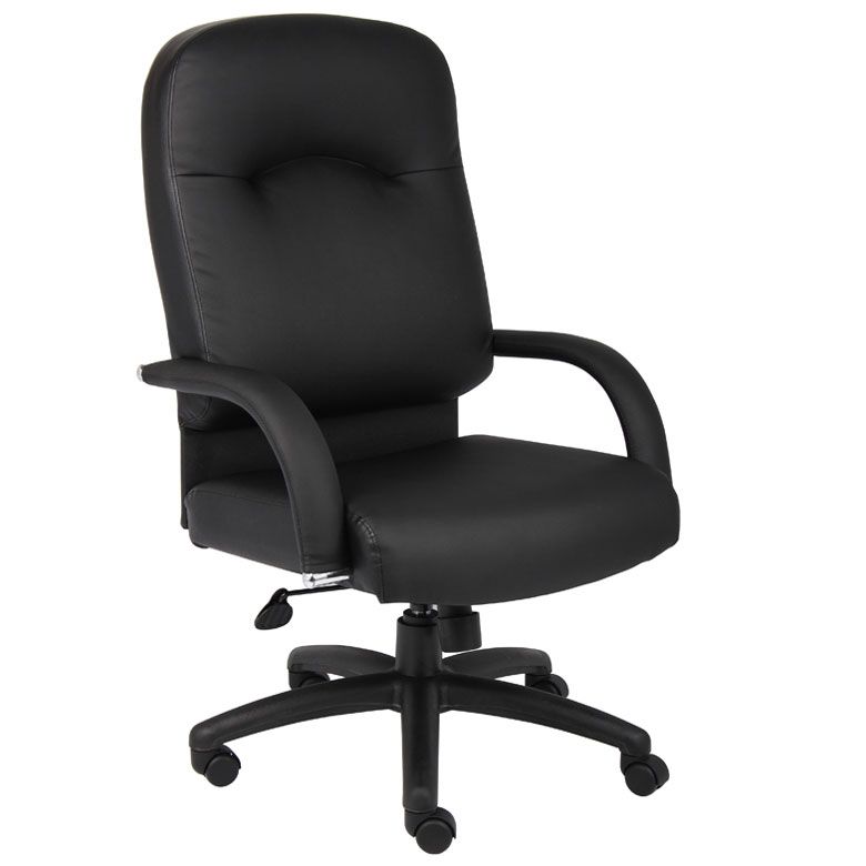 Boss High Back Caressoft Chair In Black