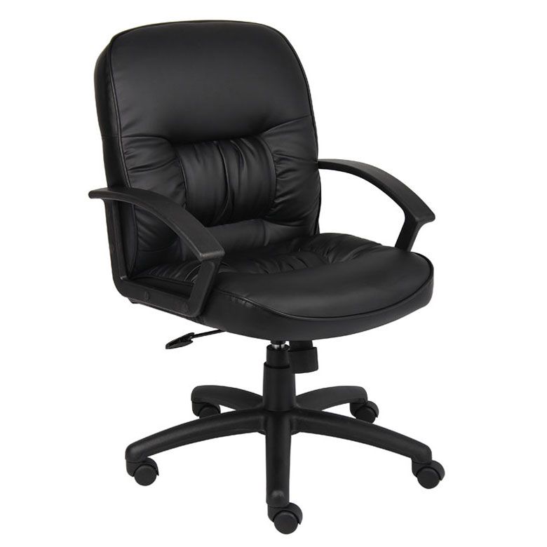 Boss Mid Back Leatherplus Chair