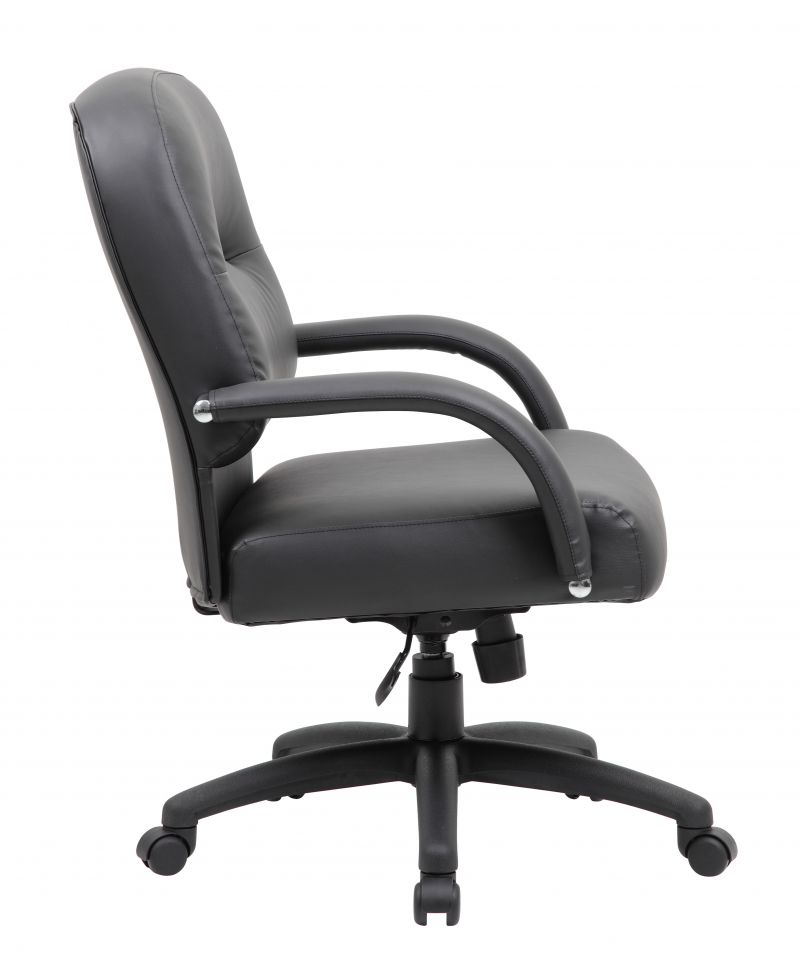 Boss Mid Back Caressoft Chair In Black