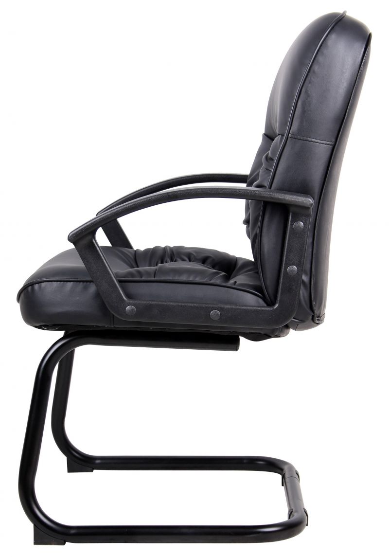 Boss Mid Back Leatherplus Guest Chair