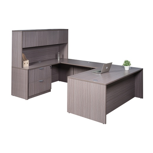 66 L Shaped Desk with Hutch, 66 inch Corner Computer Desks with