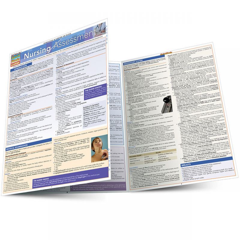 Quickstudy | Nursing Assessment Laminated Study Guide