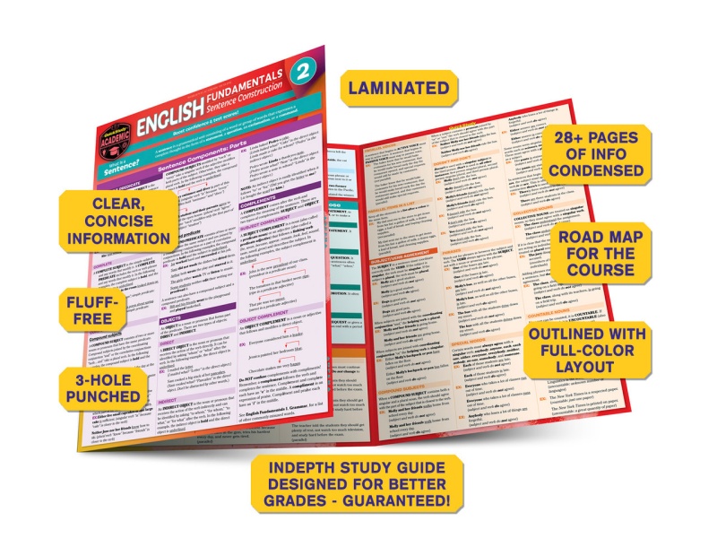 quickstudy-english-fundamentals-2-sentence-construction-laminated