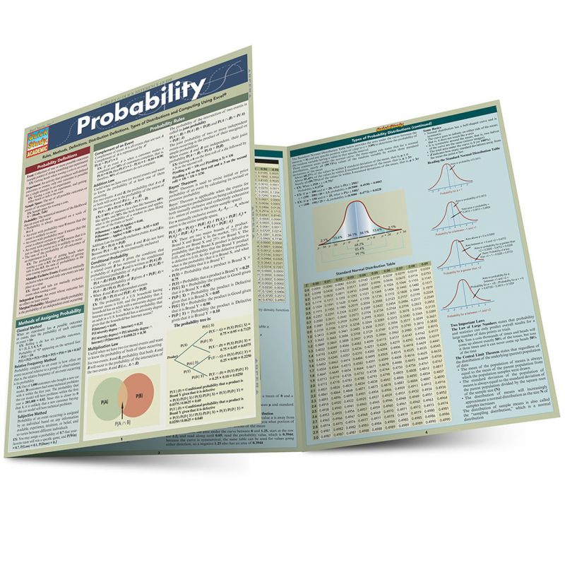 Quickstudy | Probability Laminated Study Guide