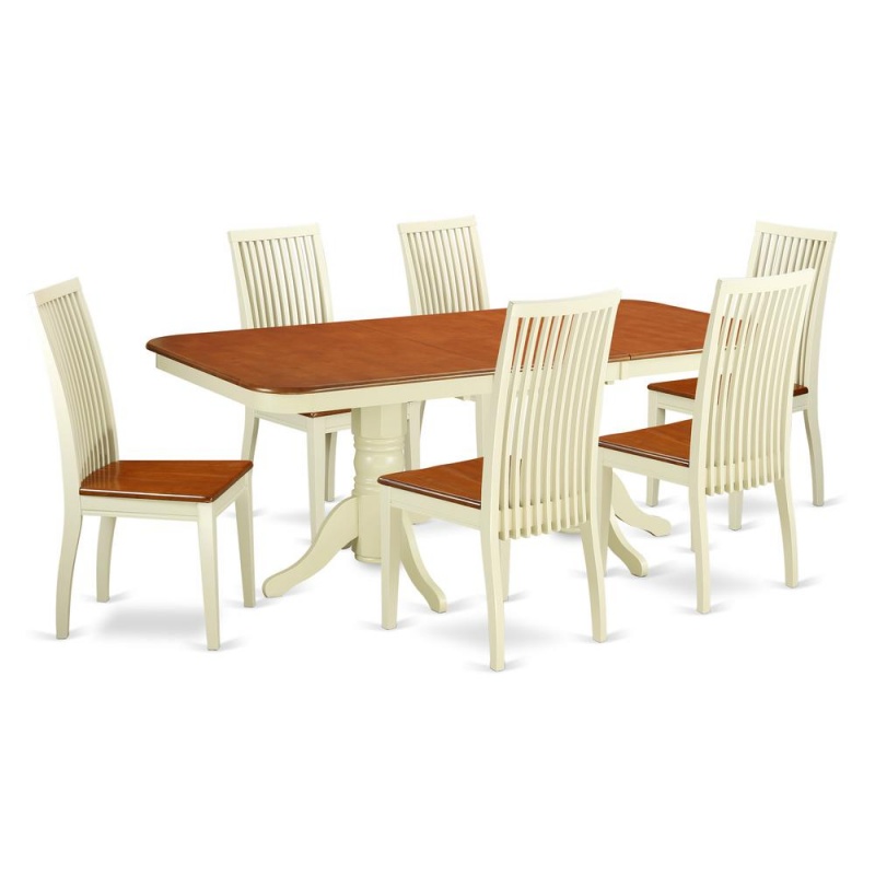 Dining Room Set Buttermilk & Cherry