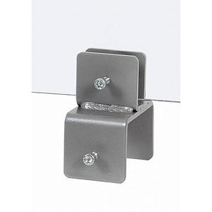 Lorell Mounting Bracket For Workstation Panel - Gray, Silver - 2 / Set