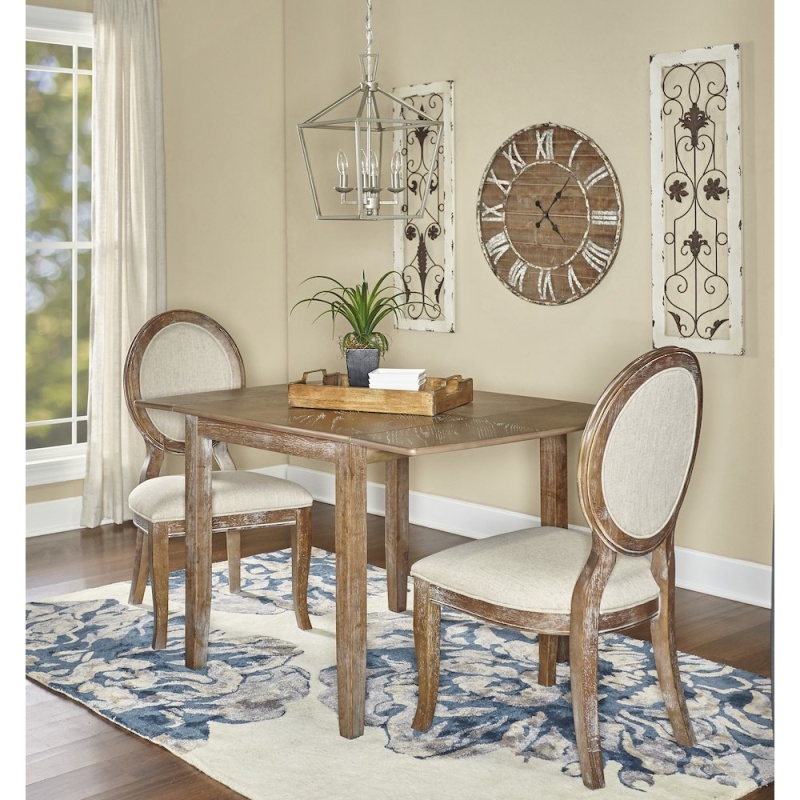 Aspire Wool Floral Ivory & Navy 5X8, Rug