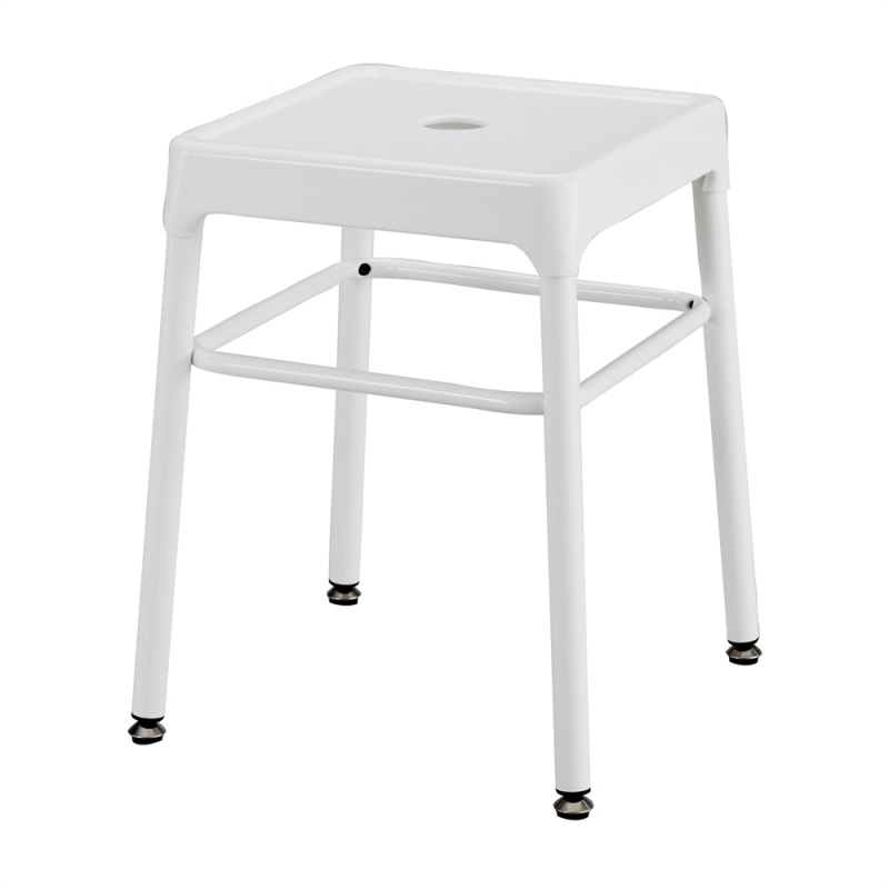 Safco® Steel Guest Stool White