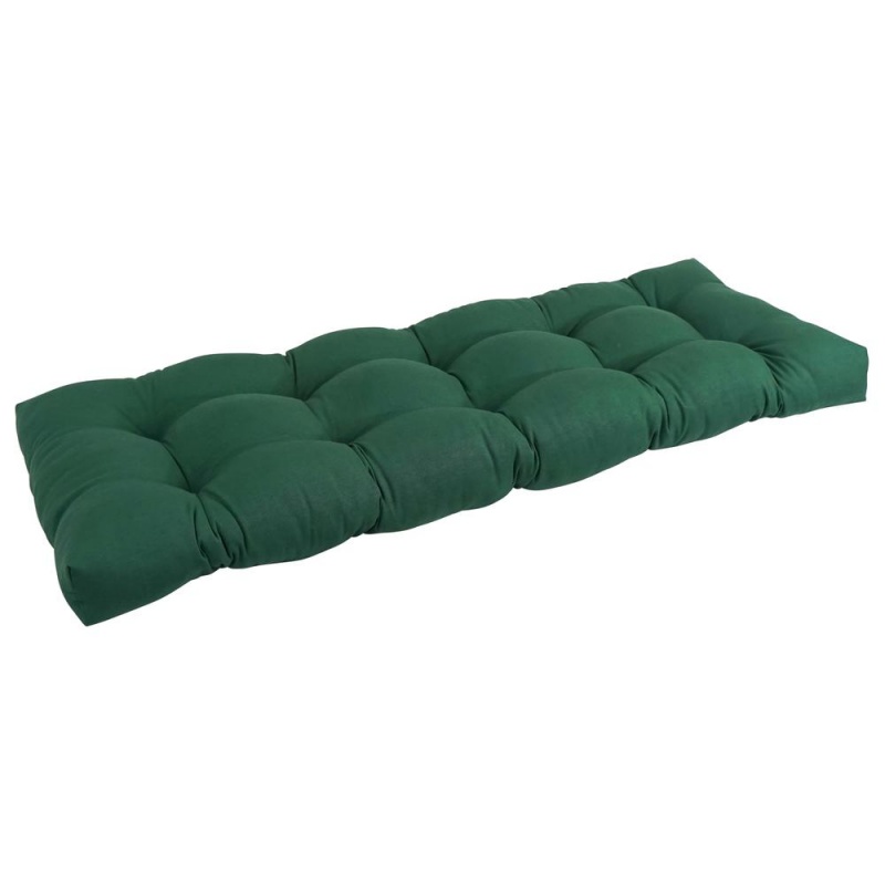 51-Inch By 19-Inch Tufted Solid Twill Bench Cushion