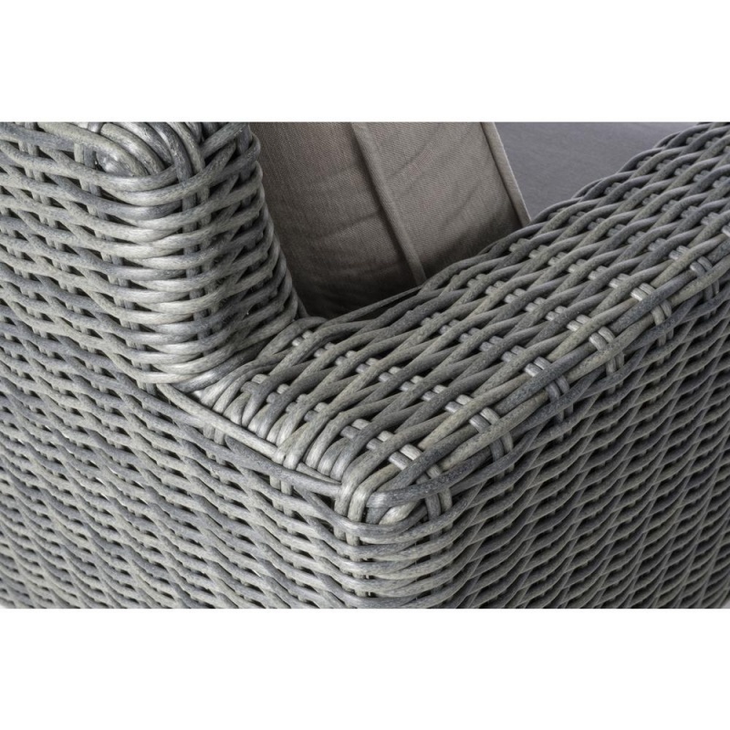 Castlewood All Weather Wicker 4 Piece Seating Group With Cushions
