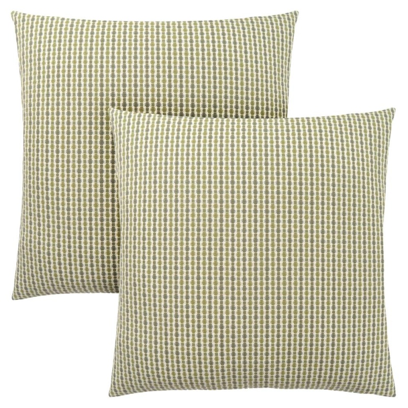 Pillows, Set Of 2, 18 X 18 Square, Insert Included, Decorative Throw, Accent