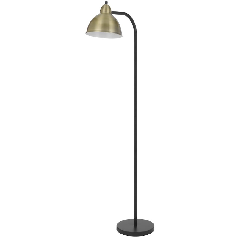 60 Watt Morley Metal Floor Lamp With Dome Shade