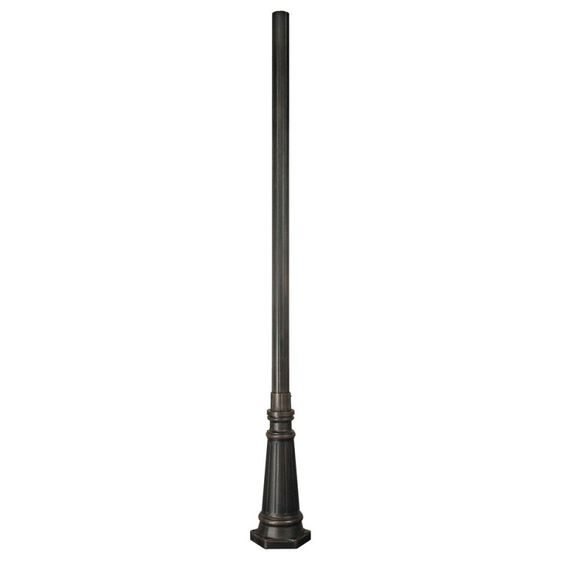 90" H Surface Mount Pole