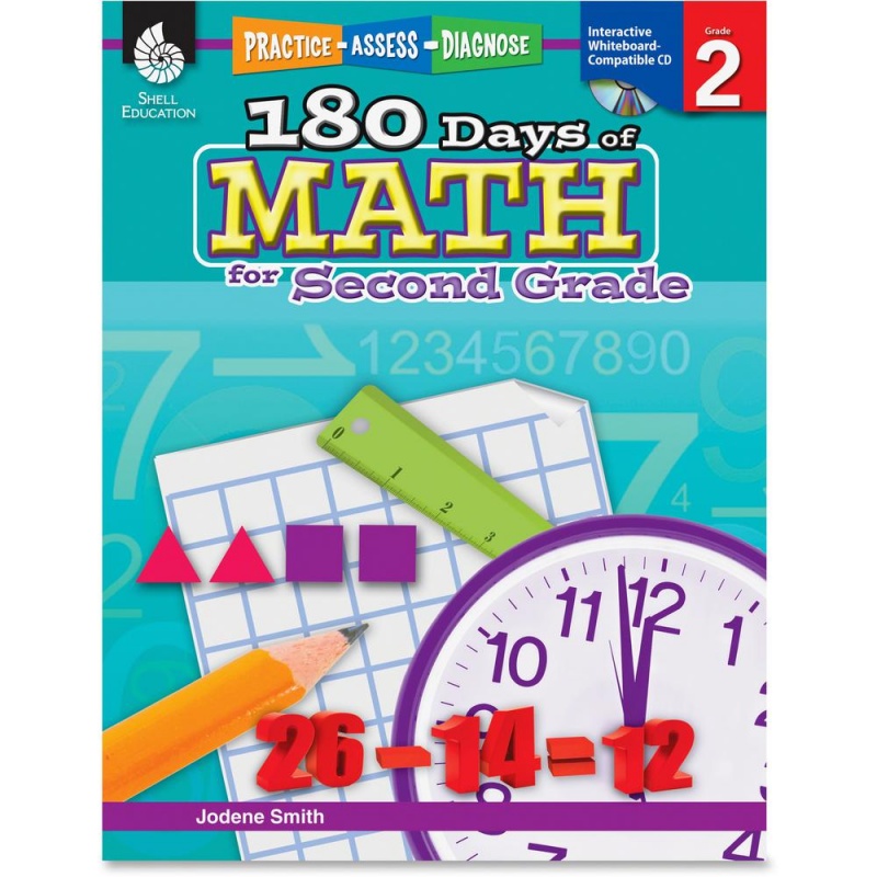 Shell Education Education 18 Days Of Math For 2Nd Grade Book Printed/Electronic Book By Jodene Smith - 208 Pages - Shell Educational Publishing Publication - 2011 April 08 - Book, Cd-Rom - Grade 2 - e