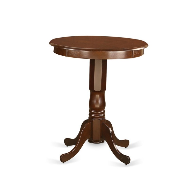 Eden Round Counter Height Table Finished In Mahogany