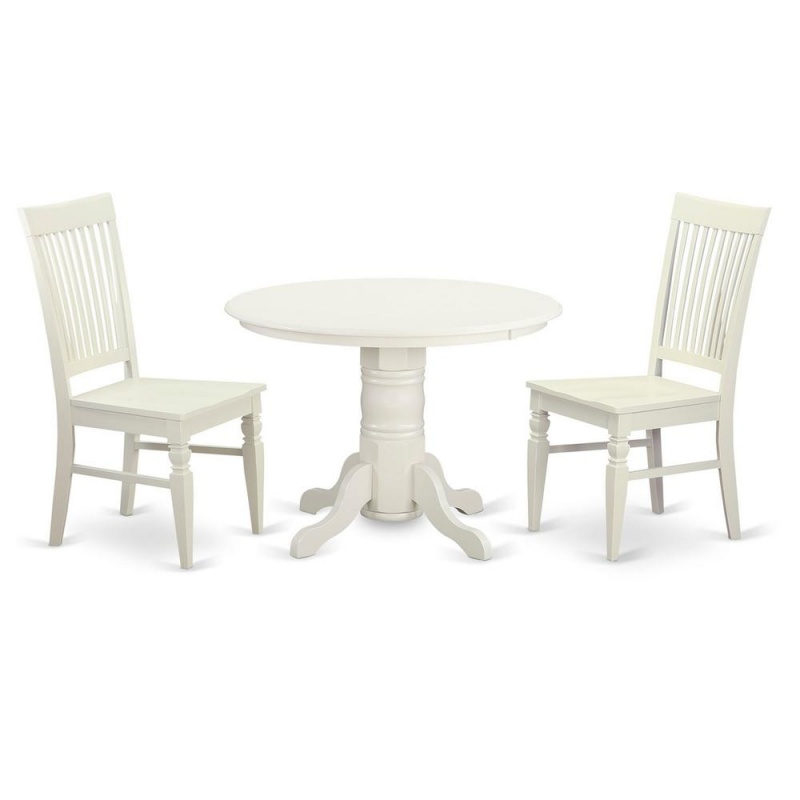 3 Pc Dining Room Set For 2Kitchen Table And 2 Dining Chairs
