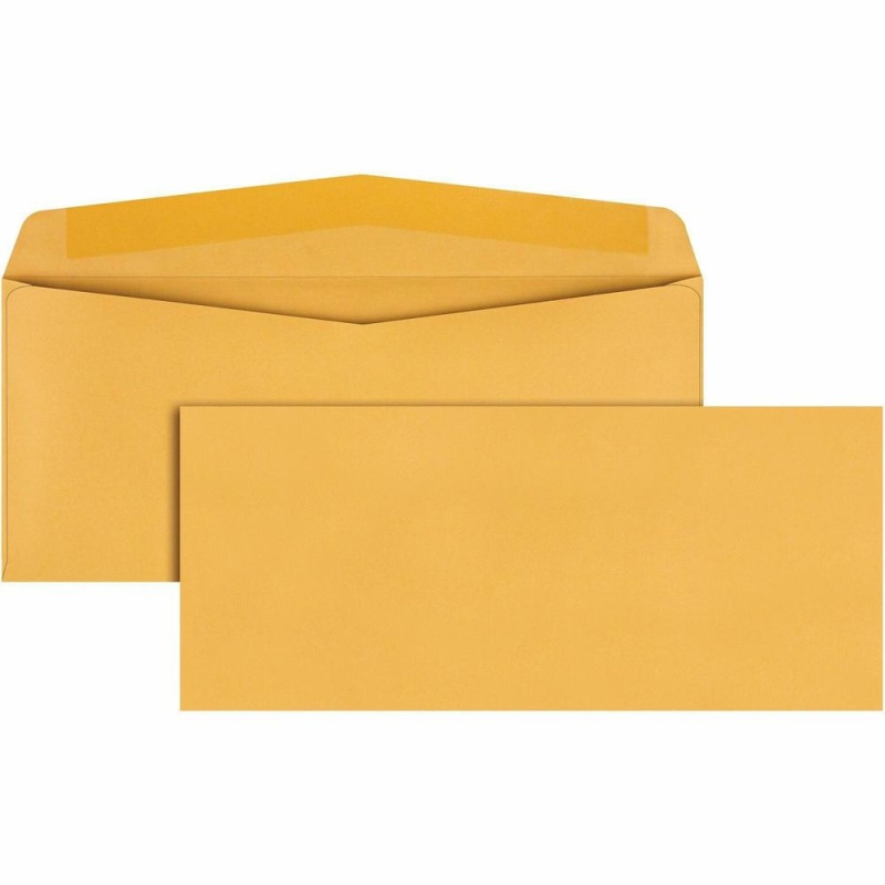 Quality Park No. 14 Business Envelopes With Gummed Flap - Business - #14 - 5" Width X 11 1/2" Length - 28 Lb - Gummed - Kraft - 500 / Box - Kraft