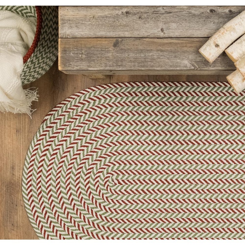 Clause Reversible Woven Holiday Rug - Holiday Multi 22" X 34"