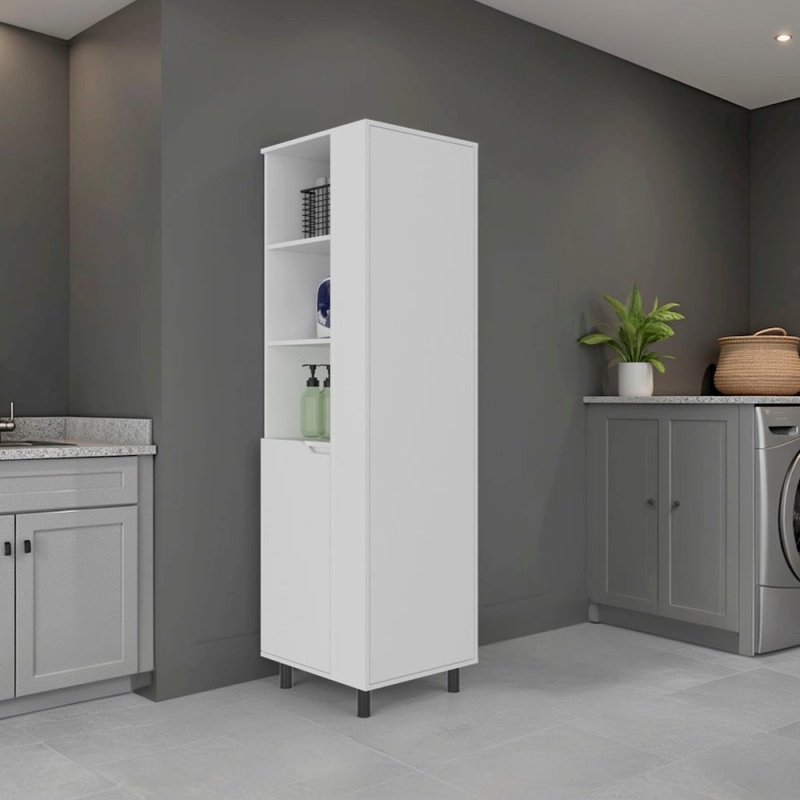 Aleneva Broom Storage Cabinet