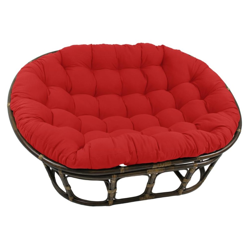 78-Inch by 58-Inch Solid Twill Double Papasan Cushion
