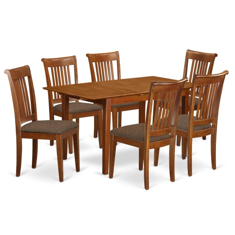 7 Pc Dinette Set for Small Spaces