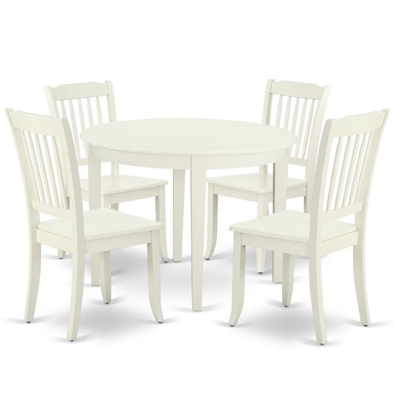 Dining Room Set Linen White