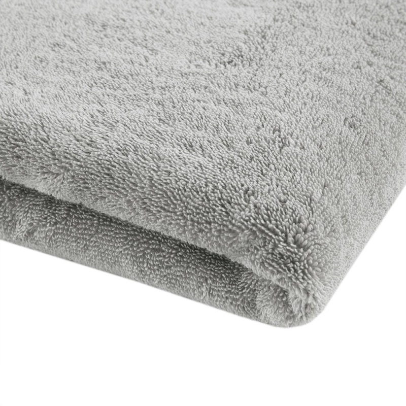 100% Cotton Bath Sheet 2 Piece Set in Grey Color