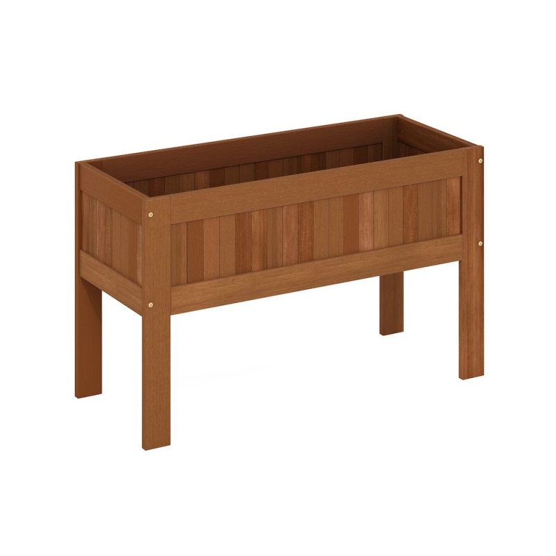 Outdoor Elevated Standing Planter Box