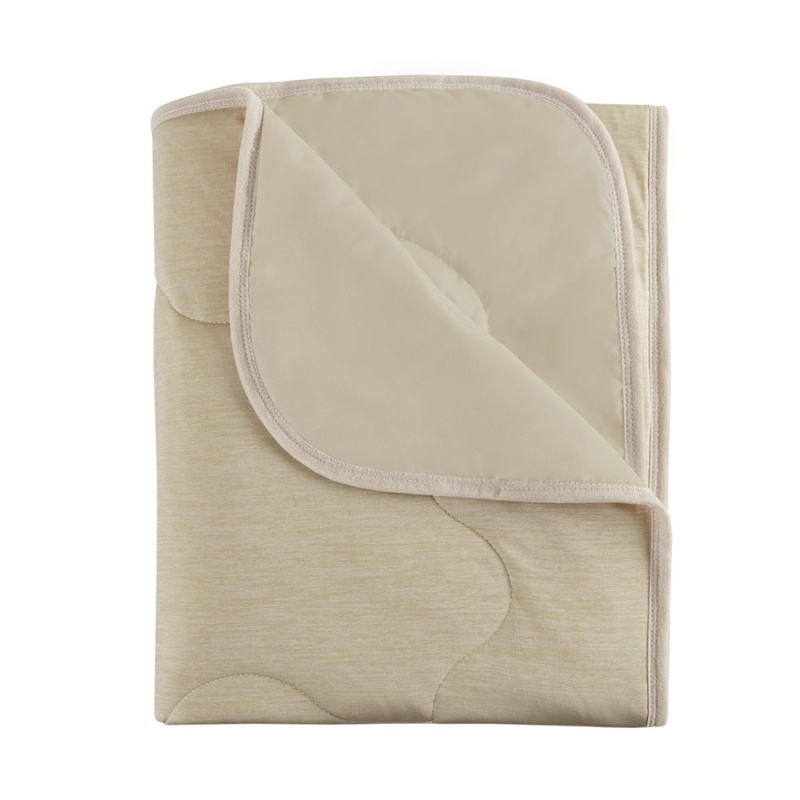Cooling Touch Down Alternative Throw In Tan Color