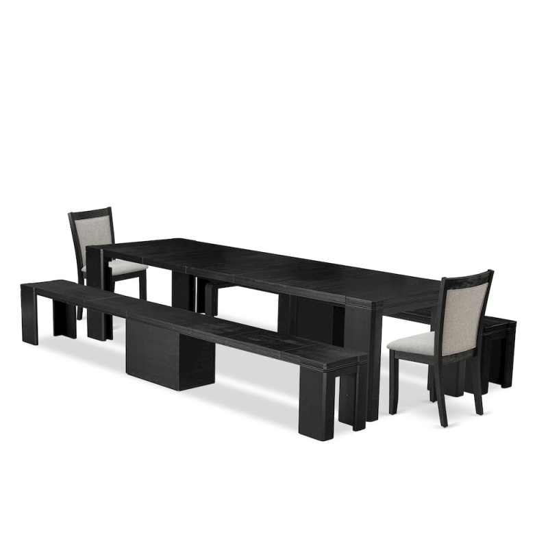 5-Piece Dining Room Table Set A Rectangular Kitchen Table