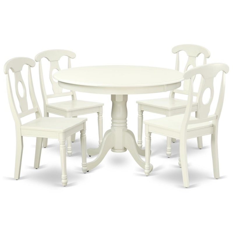 Dining Room Set Linen White