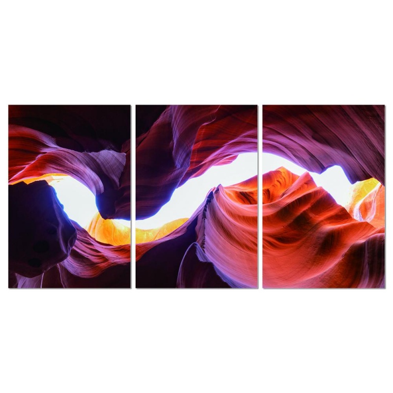 Bloom 47 X 31.5 Each Piece Acrylic Color Painting