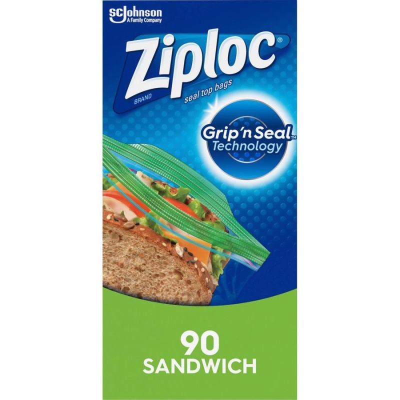 Ziploc Slider Storage Bags, 1 qt, 5.88 x 7.88, Clear, 76 Bags