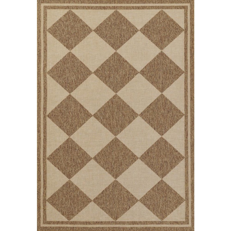 Contemporary Rectangle Area Rug, Natural, 8' X 10'