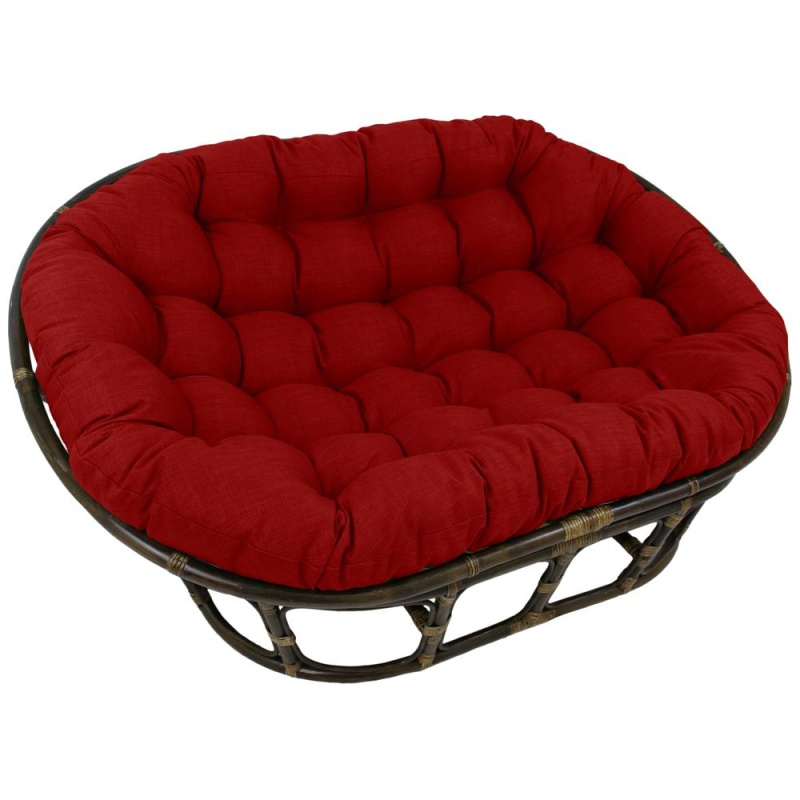78-Inch By 58-Inch Solid Spun Polyester Double Papasan Cushion 93304-78-Reo-Sol-04