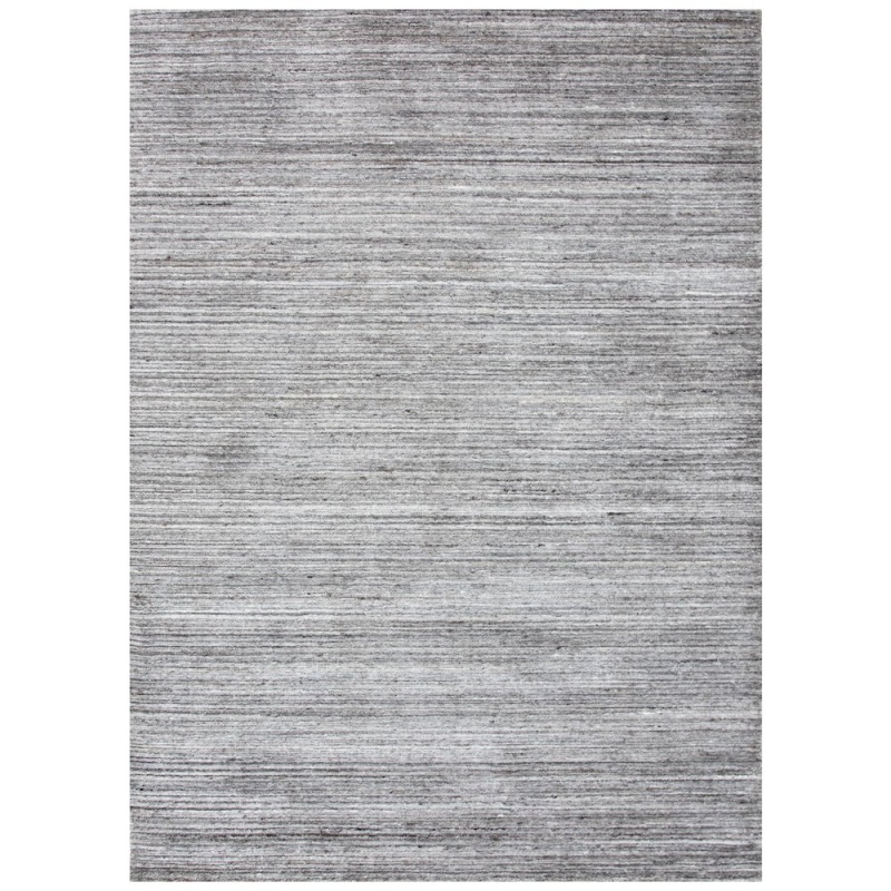 5' X 7'6" Cut High Low Pile Hand Loomed Rug