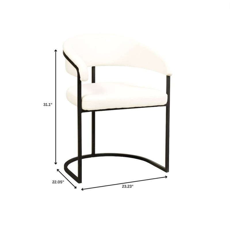 Aero Collection Modern Dining Chair Set of 4