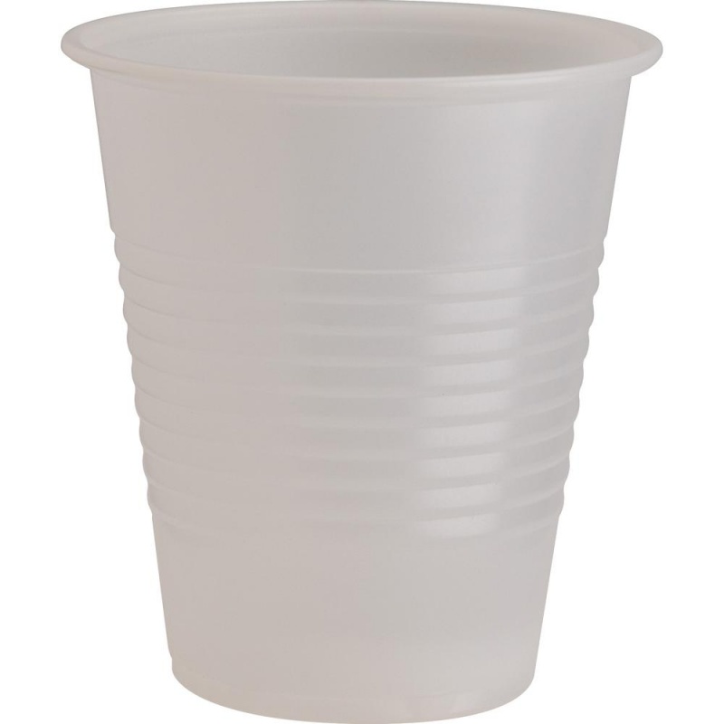 Genuine Joe 12 Oz Translucent Beverage Cups - 100 / Pack - 10 / Carton - Clear - Plastic - Cold Drink