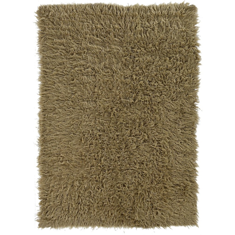 New Flokati 1400Gram Mushroom 5X8 Rug