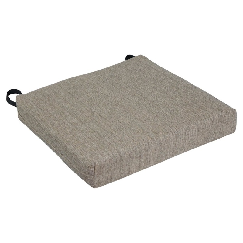 20-Inch By 19-Inch Premium Olefin Outdoor Chair Cushion