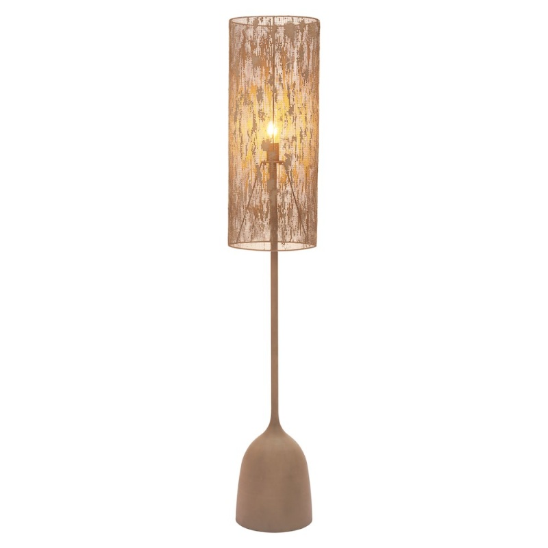 Buff Floor Lamp Taupe
