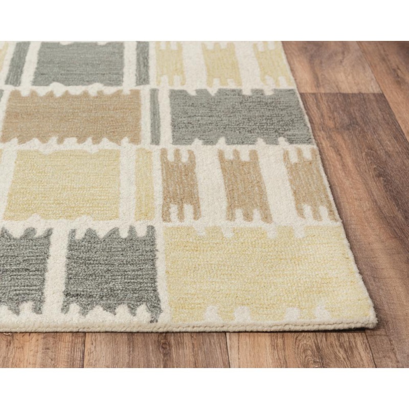 Rivera Neutral 5' x 8' Hand-Tufted Rectangle Rug