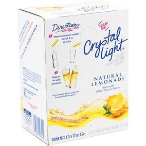 Crystal Light Crystal Light On-The-Go Mix Lemonade Sticks - Powder - 0. ...