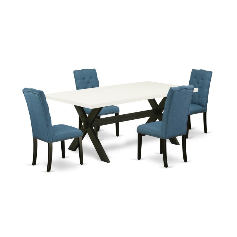 5-Piece Dining Room Table Set