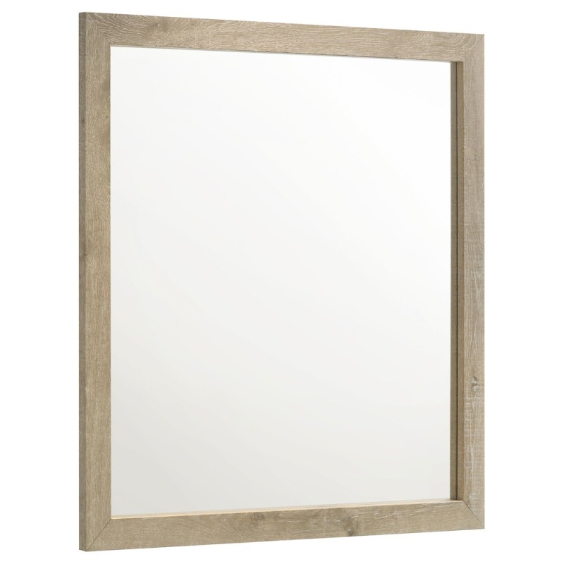 Oakglen Dresser Mirror Weathered Oak