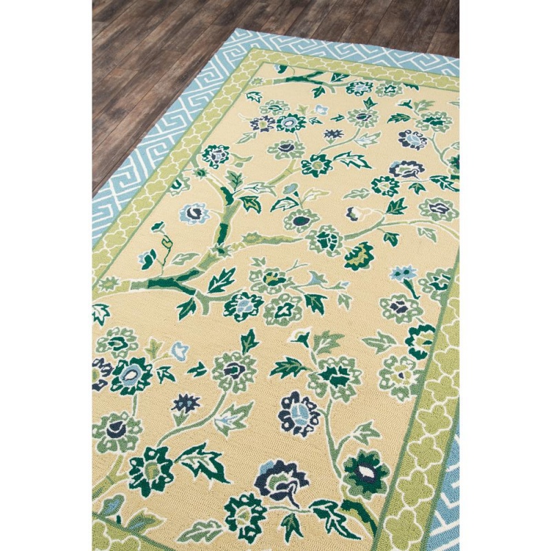 Under A Loggia Area Rug, Yellow, 3'9" X 5'9"