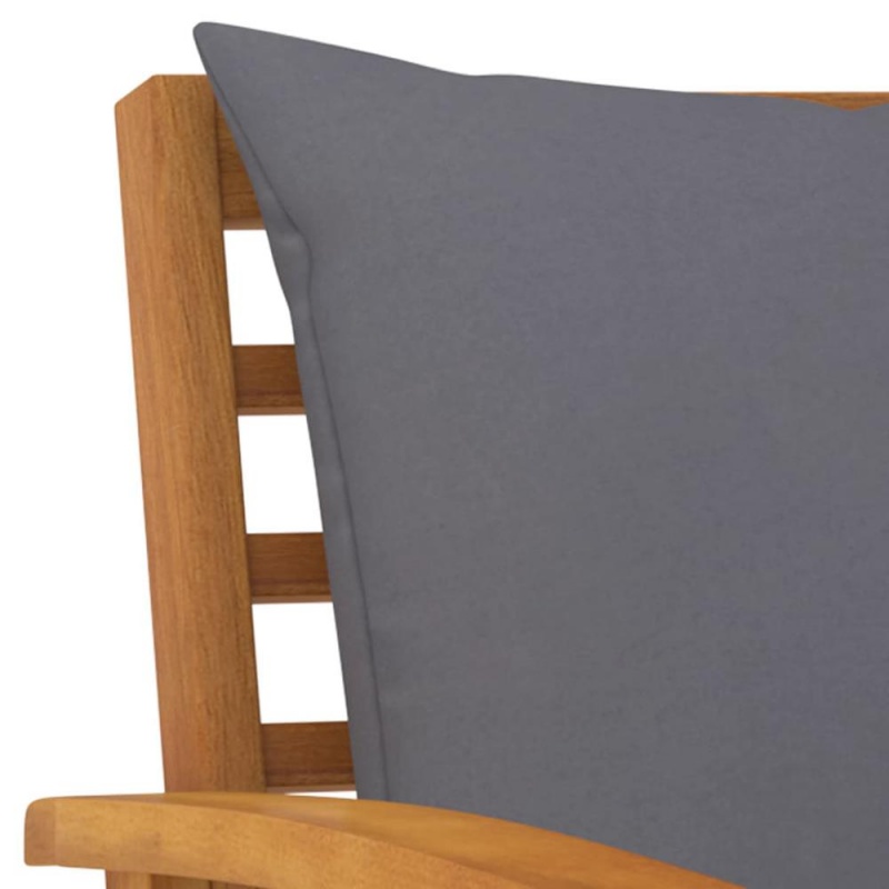 Vidaxl 5 Piece Garden Lounge Set With Cushion Solid Acacia Wood 7791